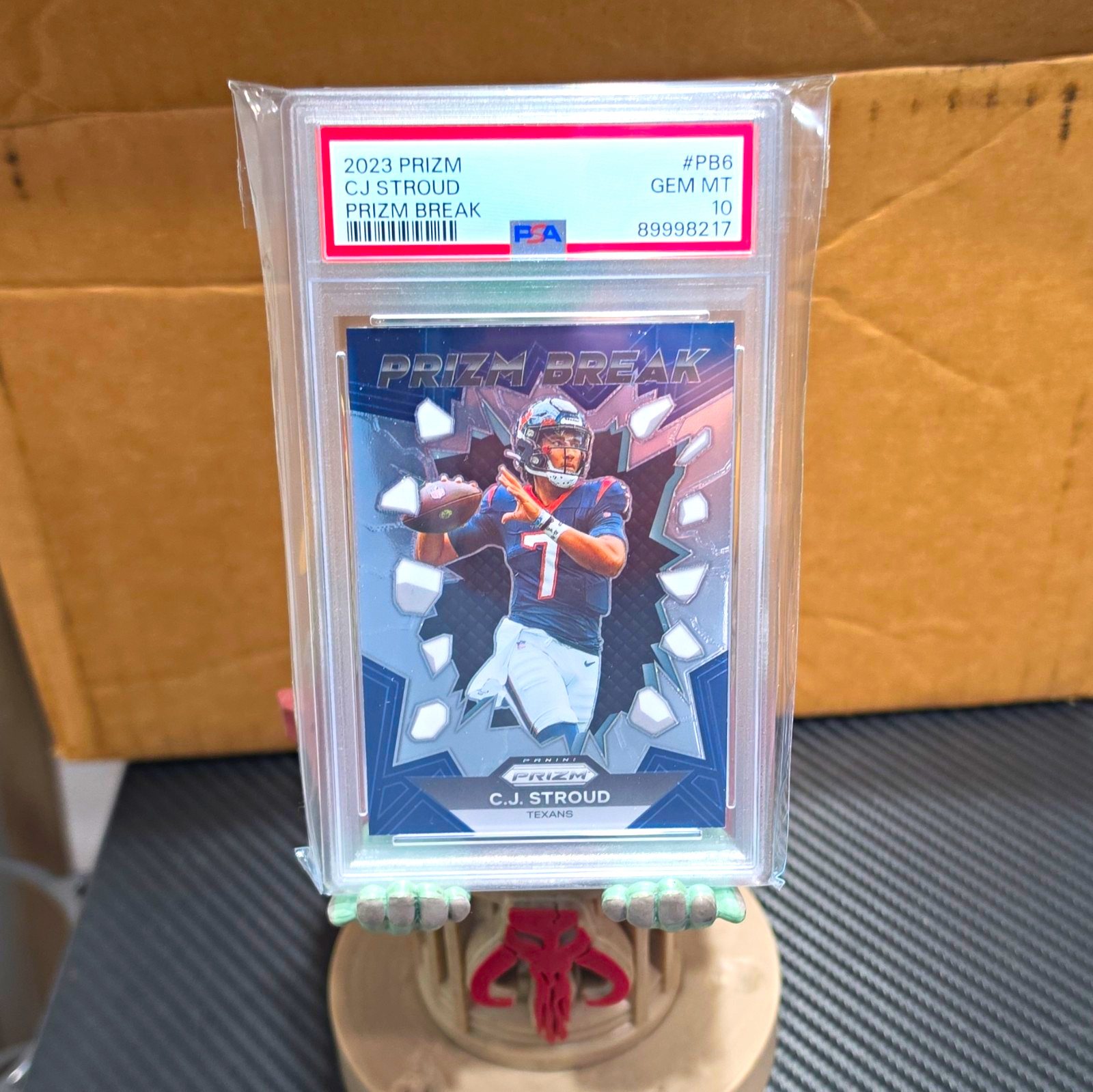 2023 Panini Prizm Prizm Break C.J. Stroud RC #PB-6 PSA 10 Texans