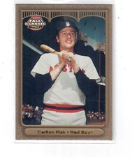 Gold Carlton Fisk 37/50  2003 Fleer Fall Classics