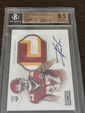 2013 Panini National Treasures - Rookie Signatures Travis Kelce #334 Black...
