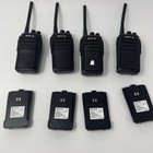 Retevis #Rt21 Two Way Radio Commercial Construction Security 4-Radios + Extra Bt