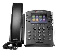 Polycom VVX 410 12-Line IP Phone HD Voice Speakerphone with Power Supply