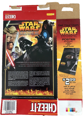 2005 Star Wars Episode III C-3P0 Cheez-It Box | eBay