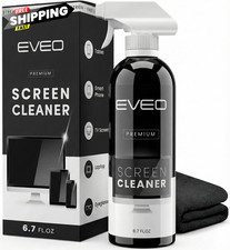 EVEO Screen Cleaner Spray - Large Bottle - TV 1 Pack