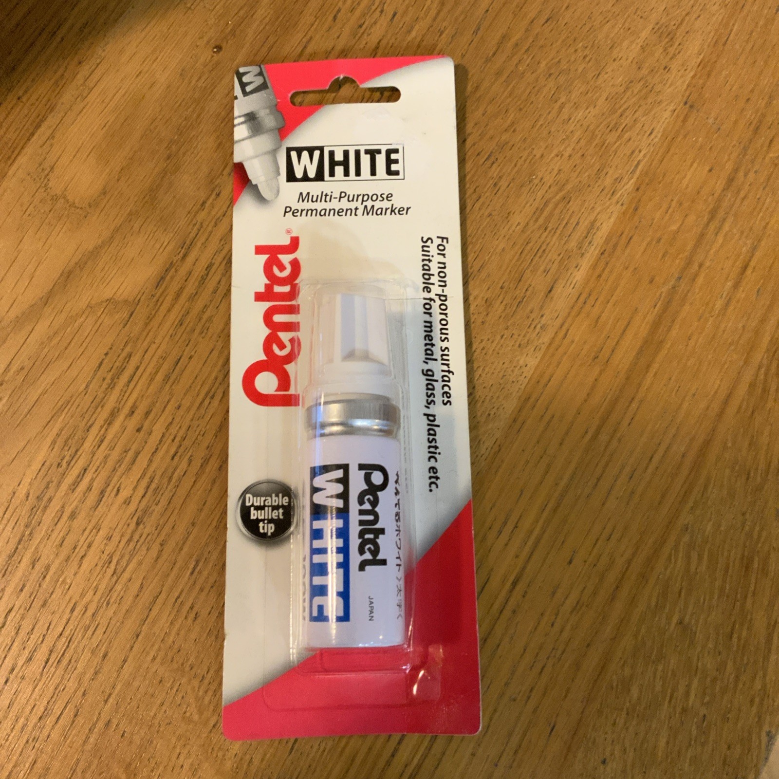 Pentel Paint Marker Bullet Tip Medium White BCX100W