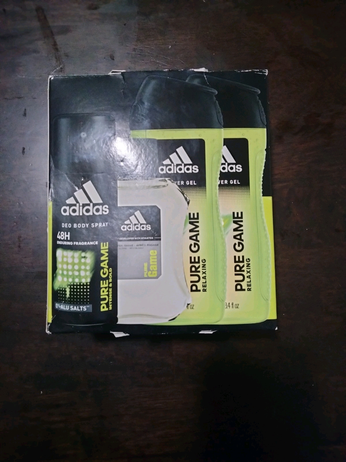 Adidas Pure Game 3 Pack Mens Body Fragrance 