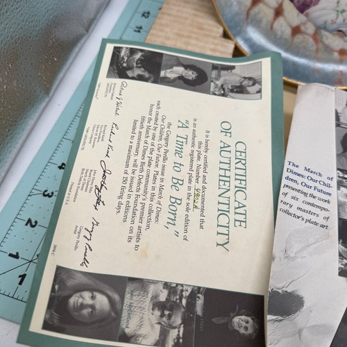 Knowles A Time To Be Born March Of Dimes Sammelteller 1989 - Bild 2 von 6