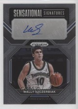 2022-23 Panini Prizm Sensational Signatures Wally Szczerbiak #SS-WS Auto 00ma