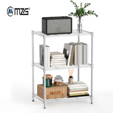 MZG 450 lbs 3-Tier Wire Shelving Rack Storage Racks for Kitchen/Living Room