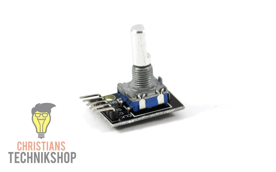Arduino Drehregler Drehgeber Rotary Encoder Push button KY-040 31X19X29mm - Bild 2 von 2