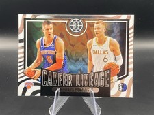2021 ILLUSIONS CAREER LINEAGE KRISTAPS PORZINGIS #5 NEW YORK KNICKS Trading Card