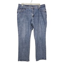 Riders Denim Jeans Womens 20W Medium Blue Wash