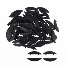 50 Pair Verdeckter Holzverbinder Gebogen Sperrholzverbinder Kompakt