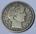 1905-P Barber Half Dollar — photo from another recent sale