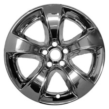 Pvd Light Chrome 5 Spoke 17 X 7 Refurbished Wheel