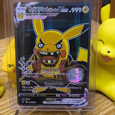 vcosピカチュウ ワンピースセット Pikachu Cosplay - One Piece Set- VCOS - 4 Cards - Textured Holo