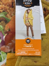 Kids' and Adult Taco Halloween Costume One Size - Hyde EEK Boutique NEW
