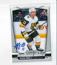 MASON MORELLI autographed '24/25 VEGAS GOLDEN KNIGHTS 
