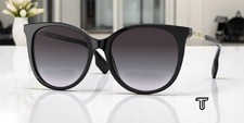 BURBERRY BE4333F 30018G Alice Black Grey Gradient 55 mm Women's Sunglasses