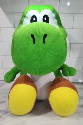 2003 Super Mario Party 5 Yoshi 18'' LARGE Nintendo Sanei HudsonSoft Plush