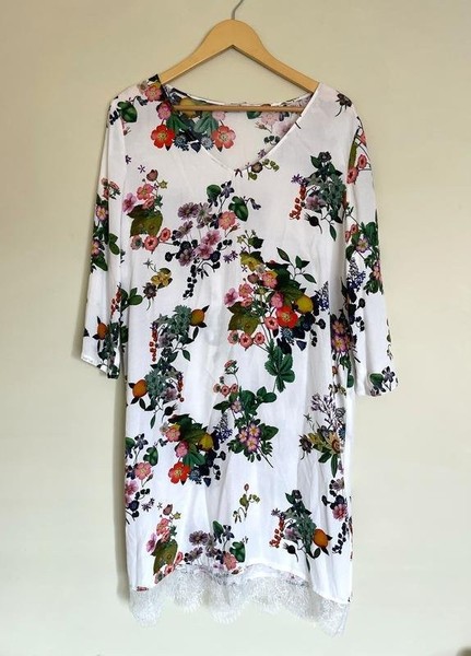 Women Liu Jo Dress White Viscose 40