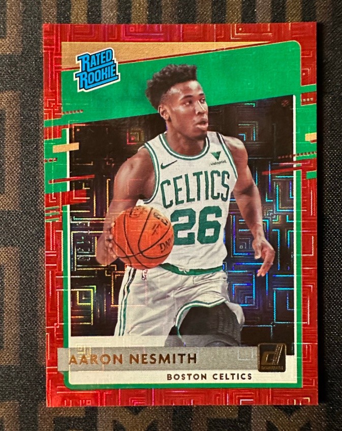 Aaron Nesmith 2020-21 Panini Donruss Rated Rookie Red Choice /99 #232
