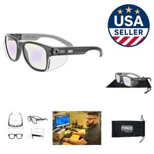 Y50 ANSI Z87.1 Safety Glasses - Anti-Fog  UV Protection, Lightweight, 1 Pair