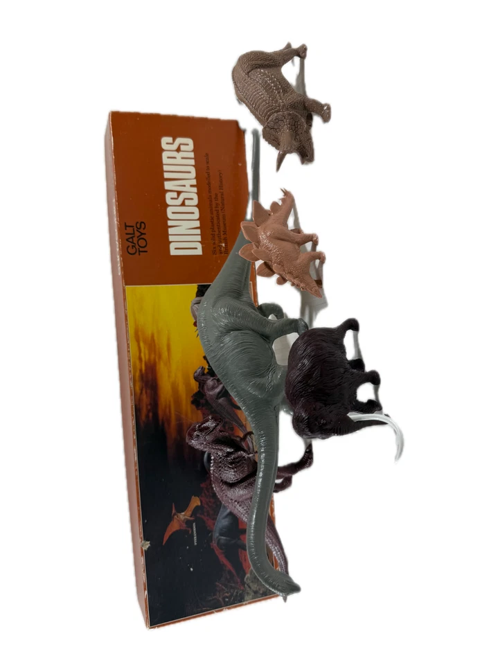 Juego de juguetes de dinosaurios Foto 3 de 4