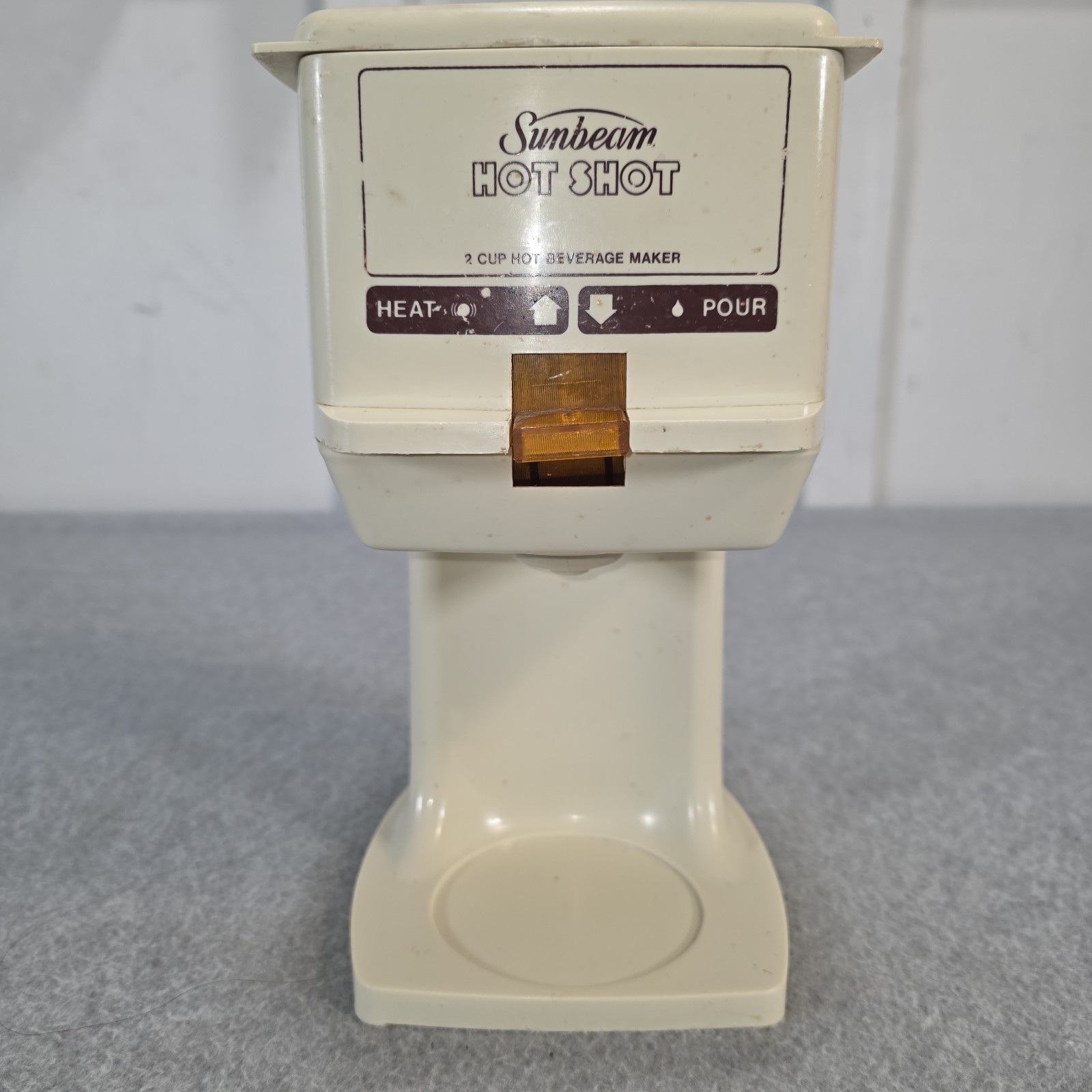 Sunbeam Vintage Hot Shot Hot Water Beverage Maker Heater 17076 