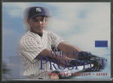 2000 Skybox Fleer Wily Pena Rookie #228 Blue Foil SP New York Yankees