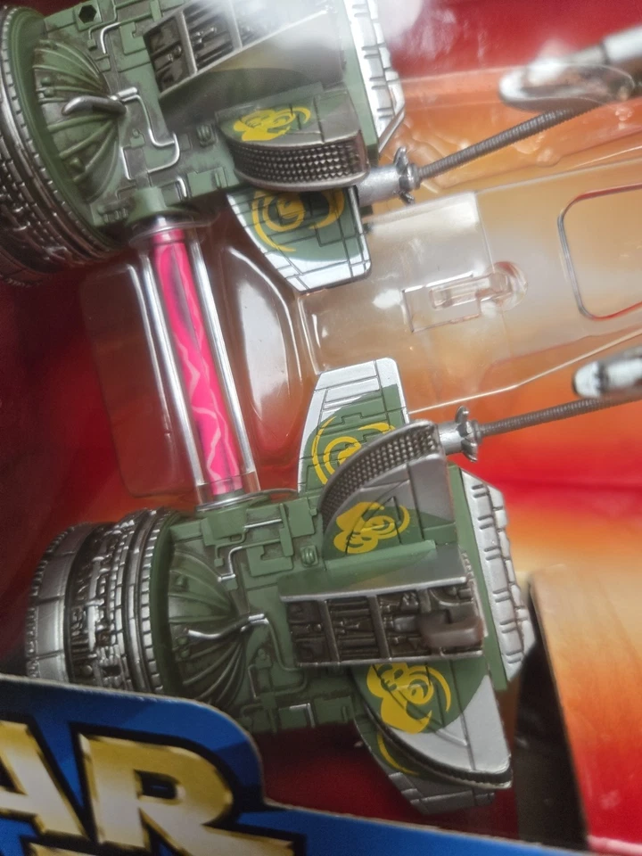 Star Wars Episodio 1 1999 flota de acción sin usar, en caja sellada Mars Guo's Podracer Galoob 79041 Foto 4 de 4