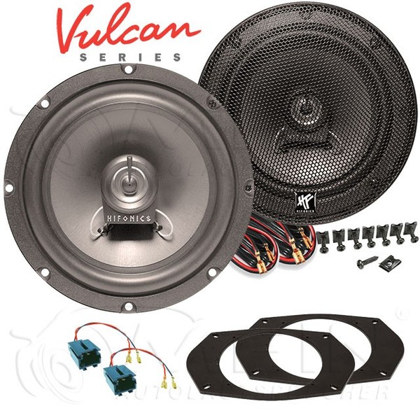 Hifonics Auto Lautsprecher FüR Peugeot 406 Coupe 1995-2005 Heck Hinten 165 #A1Q2-image