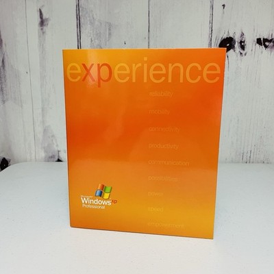 Microsoft Windows XP Professional Upgrade Version 2002 CD & Product Key