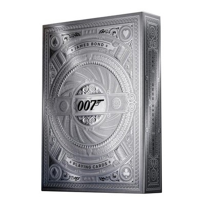 James Bond Silver Edition by theory11 007 Poker Spielkarten
