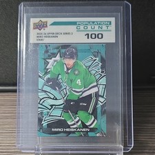 Upper Deck 2025-26 Series 2 Population Count Miro Heiskanen PC-54 /100 Stars