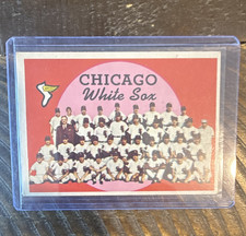 Topps 1959 Topps #94 Chicago White Sox Second Series Checklist Base Set