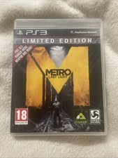 Metro Last Light Limited Edition with Manual (PlayStation 3)