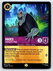 Hades - Looking for a Deal 56/204 Whispers in the Well Legendary