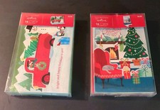 Two Packs Of Hallmark Christmas Card