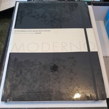 Moderno A4 Black Notebook (New & Unused) whsmith - hard to get 