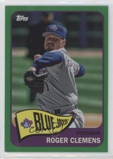 2023 Topps Archives 1965 Topps Green Foil 95/99 Roger Clemens #173 yl0