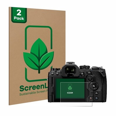 2x ScreenLeaf Displayschutzfolie für Olympus OM System OM-1 Mark II / OM-3 