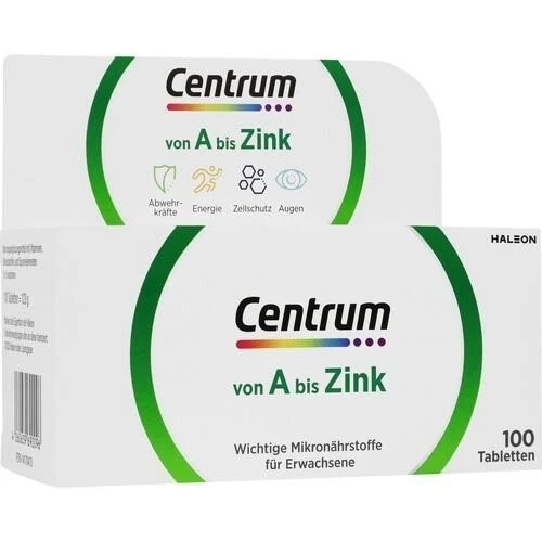 CENTRUM A-Zink Tabletten, 100 St PZN 14170473