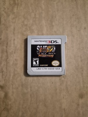 Super Street Fighter IV 3D Edition Nintendo 3DS Authentic Cartridge Only 