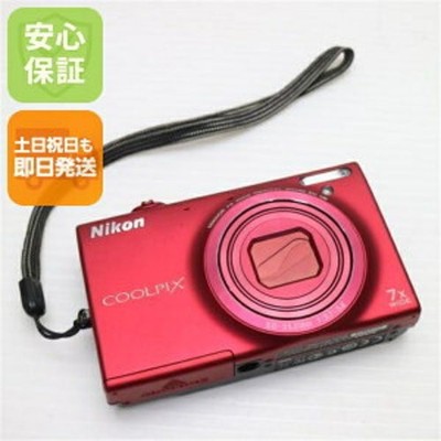 Nikon COOLPIX S6100 Super Red Kompakt Digitalkamera Top Zustand