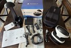 Sony PlayStation VR Bundle-Virtual Reality For PS4-w/Case & Tower-Preowned