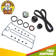 Engine Timing Belt Kit w/ Valve Cover Gasket Set Fits 02-04 Ford Focus 2.0LETEC
