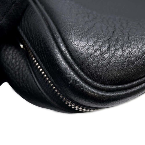 HERMES Victoria Travel Bag Size 50 Taurillon Clemence Black - Picture 7 of 16