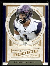 Byron Murphy 2019 Panini Legacy #147 19/50 Rookie Blue Washington Huskies