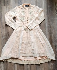 Phatyma Khan Dress XS embroidered Beaded Beautiful Dress