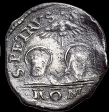 MEZZO GROSSO 1623-1644 ROMA URBANO VIII RR